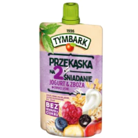 Przekąska Na Drugie Śniadanie Tubka 100g, Tymbark - JOGURT&ZBOŻA + OWOCE LEŚNE