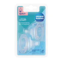 Smoczek do Butelki EasyStart, 2szt., Canpol - 6m+