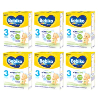 Bebiko Mleko Dla Niemowląt, 600g - 3 (12 - 24 m), 6 sztuk