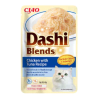 INABA Churu - Mokra karma dla kota - Zupka Dashi Kurczak z Tuńczykiem 40g