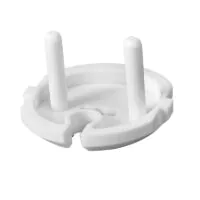 Zabezpieczenie Blokada Osłona Drzwi Szuflad Gniazd Narożników - Zabezpieczenie do Kontaktów z Kluczykiem 12szt BIAŁE Cztery Słonie