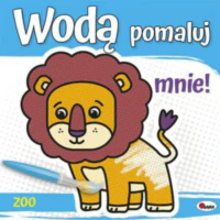 Wodą Pomaluj Mnie Kolorowanka Wodna - Zoo