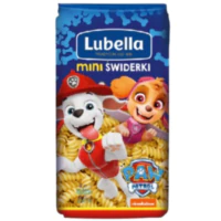 Makaron Psi Patrol, 400g, Lubella - Mini Świderki