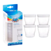 Pojemniki do Przechowywania Pokarmu 4x180ml, Canpol Babies