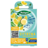 Herbapol – cukierki czyszczące język, gumy - Cukierki czyszczące język o smaku cytryny z eukaliptusem 8szt