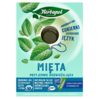 Herbapol – cukierki czyszczące język, gumy - Cukierki czyszczące język o smaku miętowym 8szt