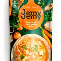 Jemy Jemy – Zupy - Rosół z kurczakiem i ryżem 450g
