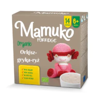 Organiczne Kaszki Mamuko 200g - Orkisz - Gryka - Ryż 6m+