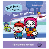 Seria Książeczek Kicia Kocia i Nunuś - SPORTY ZIMOWE