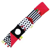 Miękkie Książeczki Sensoryczne 0m+ - Książeczka MAŁA Czerwona