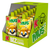 Kubuś Mus 100% - 12x100g BANAN - Jabłko
