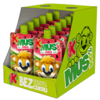 Kubuś Mus 100% - 12x100g Jabłko - Arbuz - Aronia