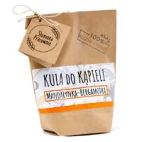 Słomiana Pracownia - kule do kąpieli - Mandarynka - Bergamotka 70g