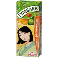 Tymbark Sok 100% w Kartoniku, 200ml - Pomarańcza Mulan
