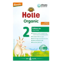 Holle Mleko Kozie dla Niemowląt i Dzieci - 2 (6 m+), 400g