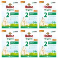 Holle Mleko Kozie dla Niemowląt i Dzieci - 2 (6 m+), 400g