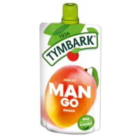 Tymbark Mus 100%, 120g - MANGO - Jabłko - Banan