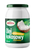 Targroch Olej Kokosowy - Olej kokosowy rafinowany - bezzapachowy 900ml