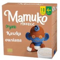 Organiczne Kaszki Mamuko 200g - Owsiana 4m+