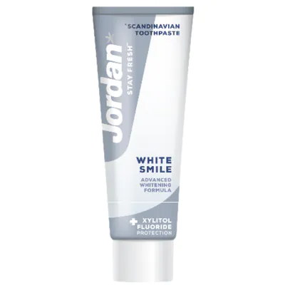 Pasta do Zębów White Smile dla Dorosłych 75ml, Jordan