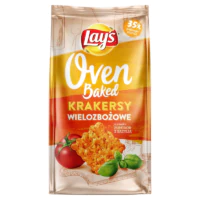 Chipsy Lay's - Oven Baked Crackers bazylia 80g