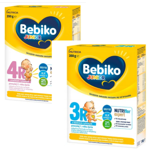 Bebiko Junior Mleko z Kleikiem Ryżowym dla Dzieci, 350g, Nutricia