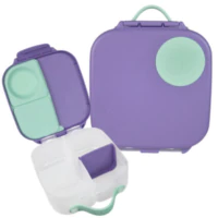 Mini Lunchbox Pojemnik z Przegródkami, 1l, B.Box - Fioletowy