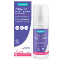 Olejek do Masażu Krocza dla Kobiet w Ciąży - Organiczny Spray Przeciwbólowy Post-Birth 100ml Lansinoh