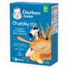 Gerber Junior Crunchy Bites 8 Zbóż z Bananym, Jabłkiem i Pomarańczą 200g