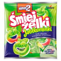 Storck - cukierki, lizaki, żelki - Nimm2 smiejżelki jabłkominki 90g