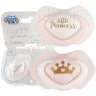 Smoczek PINK 0-6m 2szt ROYAL BABY Symetryczny Silikonowy