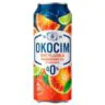 Okocim Piwo bezalkoholowe Sycylijska Pomarańcza z Limonką 0,0% 4x 500ml