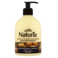 Joanna- mydła - NATURIA Mydło w płynie z balsamem Argan Oil 500ml pompka