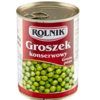 Rolnik – warzywa konserwowe - Rolnik Groszek 400g