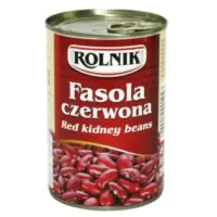 Rolnik – warzywa konserwowe - Rolnik Fasola czerwona 400g