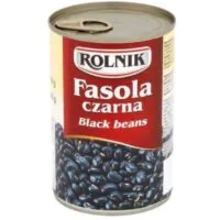 Rolnik – warzywa konserwowe - Rolnik Fasola czarna 400g