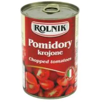 Rolnik – Pomidor, Pomidory w puszce - Pomidory krojone 400 g