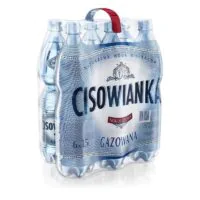 Woda Cisowianka - Woda gazowana, 6szt, 1,5l