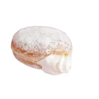 Żabczyńscy – słodkie bułki, pączki - Pączek z bitą śmietaną