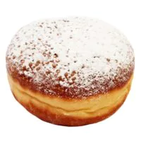 Żabczyńscy – słodkie bułki, pączki - Pączek pudrowany