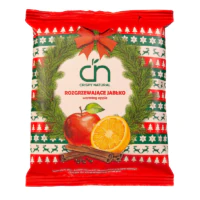 Suszone Zdrowe Przekąski Chipsy Owocowe, Crispy Natural - Rozgrzewające Jabłko 50g