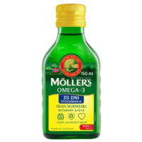 Trany Norweskie, Moller's - Cytrynowy 150ml, 1 szt.