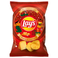Chipsy Lay's - Chesse & Cranberry Ser z Żurawiną 130g