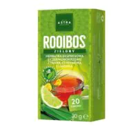 Astra, Targroch – herbata owocowa - ROOIBOS zielony z trawą cytrynową i limonką 20 tor