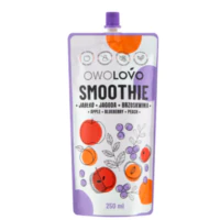 Smoothie, Owolovo - Jabłko - Jagoda - Brzoskwinia
