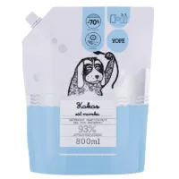 YOPE – żele pod prysznic - Żel Kokos i Sól Morska Refill 800ml