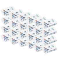 Nawilżane Chusteczki 99% Water, Aqua Wipes - Białe, 24 sztuk