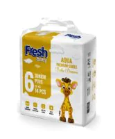 Pieluchy Fresh Baby - 15+ kg (14 szt.)