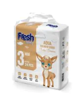 Pieluchy Fresh Baby - 4-9 kg (24 szt.)