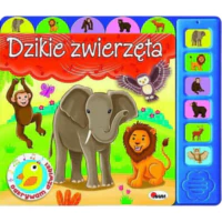 Książeczki Dźwiękowe - Odkrywam Dźwięki DZIKIE ZWIERZĘTA
